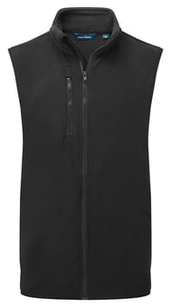 picture of Portwest F417 - Eco Fleece Gilet - Black - PW-F417BKR