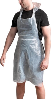 Picture of Aidapt Disposable Plastic Aprons - Pack of 500 - [AID-VG302]