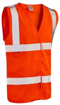 picture of Milford - Hi-Vis Orange LFS Waistcoat - LE-W08-O