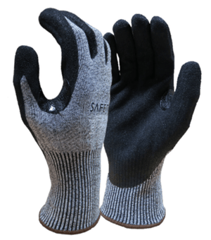 picture of Safe-T Sandy Nitrile Cut E Gloves Grey - TX-STGP5201R