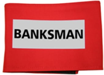 Picture of Fabric Banksman Armband With Velcro Strips - Washable In Non Biological Agents - [SR-MC16311]