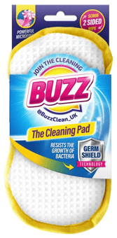 picture of Buzz Cleaning Pad with Germ Shield Yellow - [OTL-320749]