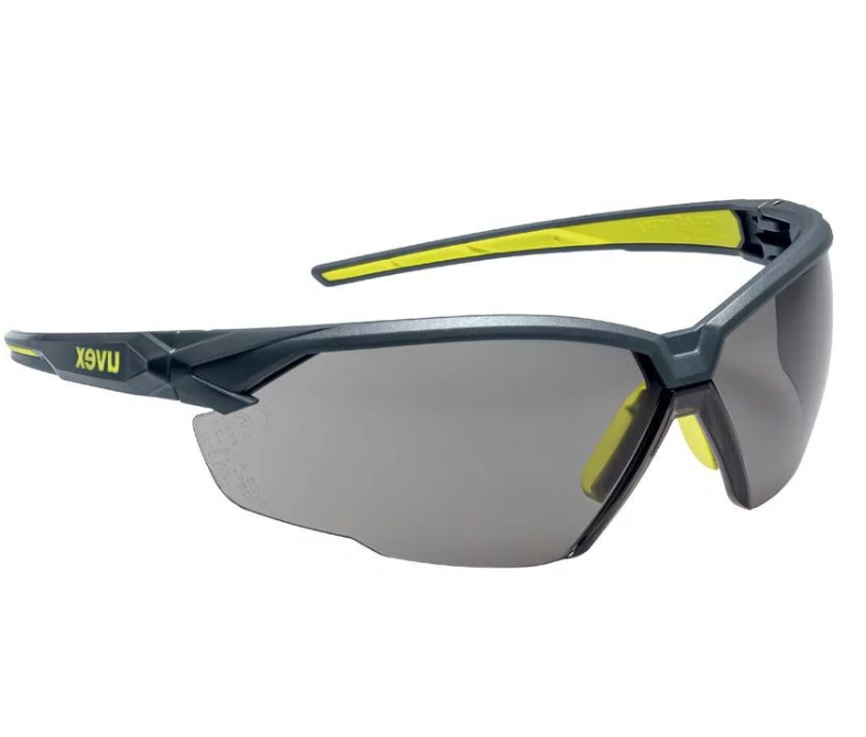 Uvex SuXXeed Safety Glasses - Polycarbonate Grey Lens - [TU-9181281]