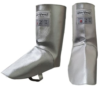 picture of Aluminized Molten Metals - Heat Resistance Safety Shoe Cover - [GRF-GW7400ACSC5]