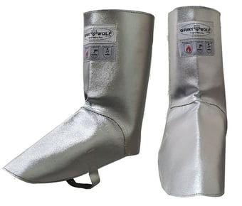 picture of Aluminized Molten Metals - Heat Resistance Safety Shoe Cover - [GRF-GW7400ACSC5] - (HP)