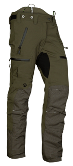 picture of Arbortec AT4060 Breatheflex Pro Chainsaw Trousers Design A Class 1 Olive - Reg Leg - ARB-AT4060-OLI - (LP)