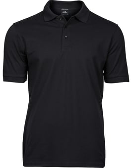 picture of Tee Jays Men's Luxury Stretch Polo - Black - BT-TJ1405-BLK