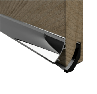 picture of Warmseal Aluminum Rain Deflector Silver Effect - [CI-G19101] - (DISC-W)