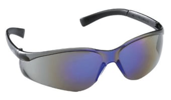 picture of MCR Safety - Fire Safety Glasses - Blue Mirror Lens - [PA-83005]