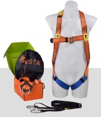 Picture of ARESTA Restraint Kit MEWP KIT 2 With EEZE KLICK SYSTEM - Double Point - EN361 EN358 EN362 - [XE-AK-M02]