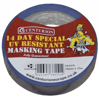 Picture of 25mm x 25m - UV Resistant Blue Masking Tape - [SCXO-CI-TA107L]