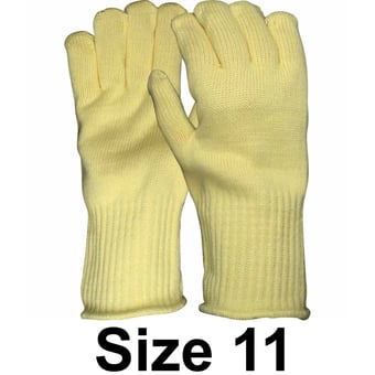 picture of UCI KK400 Heavyweight Heat And Anti Cut Kevlar Gauntlet Gloves - Size 11 - UC-KK400