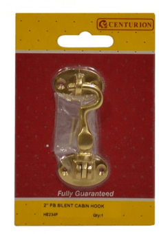 Picture of PB Silent Pattern Cabin Hook - 50mm (2") - Single - [CI-HE234P]