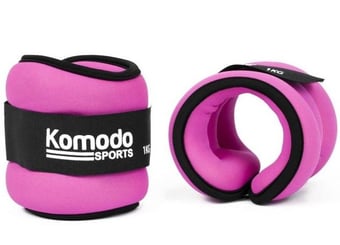 Picture of Komodo Neoprene Ankle Weights - Pink - Pair - [TKB-NEO-ANK-1KG-PNK]