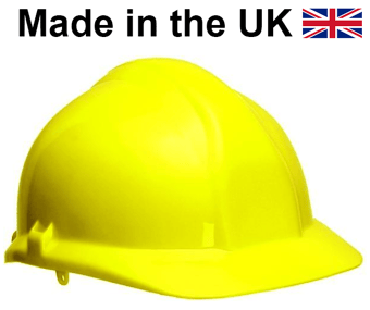 picture of Centurion 1125 - Yellow Safety Hard Hat - Full Peak - Slip Ratchet - [CE-S03CYA]