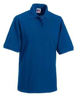 picture of Russell Hardwearing Unisex Polo Shirt - Bright Royal - BT-599M-ROYAL