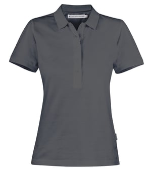 picture of James Harvest Ladies Neptune Polo - Anthracite - BT-HAR2125033-H919