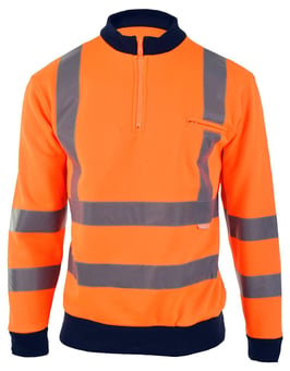 Picture of Hi-Viz Value Orange Sweatshirt - BI-22