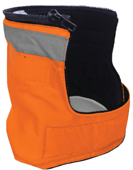 picture of Centurion - Hi Vis Orange Frost Cape - Use With the Centurion Cold Weather Hood System - [CE-S50HVOFC]