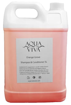 Picture of Aqua Viva Orange Grove 5L Shampoo & Conditioner - Box of 2 - [MCS-AVSC5LTUR]