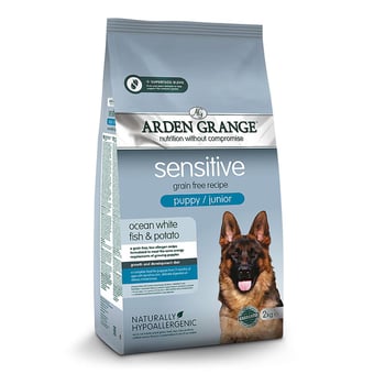 picture of Arden Grange Puppy/Junior Sensitive Dry Dog Food 2kg - [BSP-566602] - (DISC)