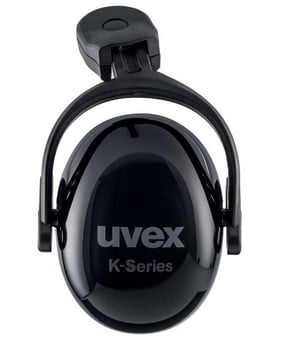 picture of UVEX Pheos K1P Helmet 28 dB Black/Grey Earmuffs - [TU-2600216] - (LP)