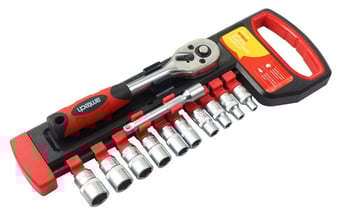 picture of Amtech 12 Piece 1/4" Drive Metric Socket Set - [DK-I0351]