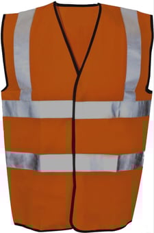 Picture of Himalayan Orange Hi-Vis Vest - Amazing Value - HT-HRT80-O
