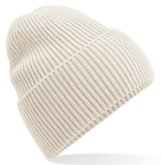 Picture of Beechfield Oversized Cuffed Beanie - Oatmeal - [BT-B384R-OAT]