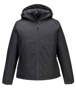 picture of Portwest S612 - Professional Women's Winter Jacket - Metal Grey - PW-S612MGR