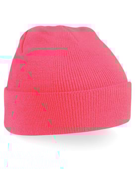 picture of Beechfield B45 Original Cuffed Beanie - Fluorescent Pink - [BT-B45-FPNK]