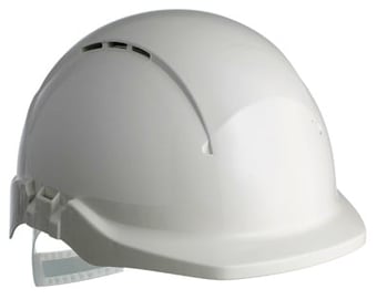 picture of Centurion - Concept White Safety Helmet - Vented Reduced Peak - 300g - [CE-S08CWF] - (NICE)