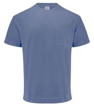 picture of James Harvest Devons Pocket Unisex T-Shirt - Summer Blue - BT-HAR2134019-H514