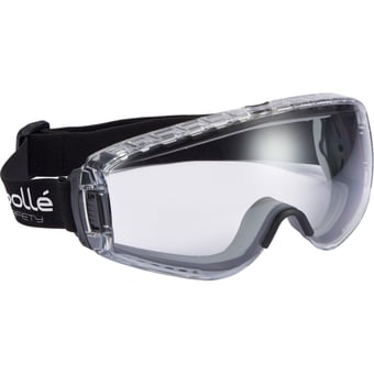 picture of Bolle Pilot Safety Goggles Indirect Ventilation Anti-Scratch Anti-Fog Anti-Static Lens - [BO-PILOPSI] - (PS)