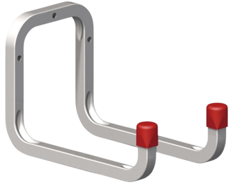 picture of Alfer Steel Galvanised Double Hook - 250 x 120 x 98mm - [PV-02970]