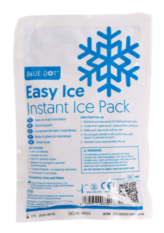 Picture of Blue Dot Easy Ice Small Multi-Language Instant Ice Pack 19cm x 13cm - [CM-9987]