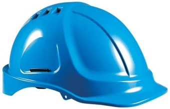 Picture of Short Dated Protector Style 600 Vented Safety Helmet Blue - [TY-HC600V-RAL5017] - (DISC-W)