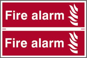 picture of Spectrum Fire alarm – PVC 300 x 200mm - SCXO-CI-1403