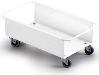 picture of Durable - Durabin Trolley 60 - White - 470 x 260 x 180mm - [DL-1801666010]