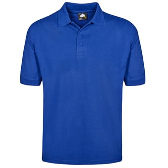 Picture of Eagle Premium Polycotton Men's Royal Blue Poloshirt - 220gm - ON-1150-10-ROY