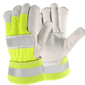 picture of Supreme TTF HI Viz Thermal Rigger Gloves - Yellow - HT-HI-VIZ-RIG-Y