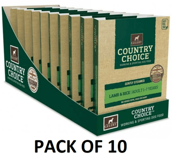 picture of Gelert Country Choice Tray Dog Food Lamb 10 x 395g - [CMW-GELCCTL0]