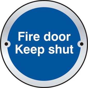 picture of Spectrum Fire door Keep shut door disc – SAA 75mm dia. - SCXO-CI-2439-0