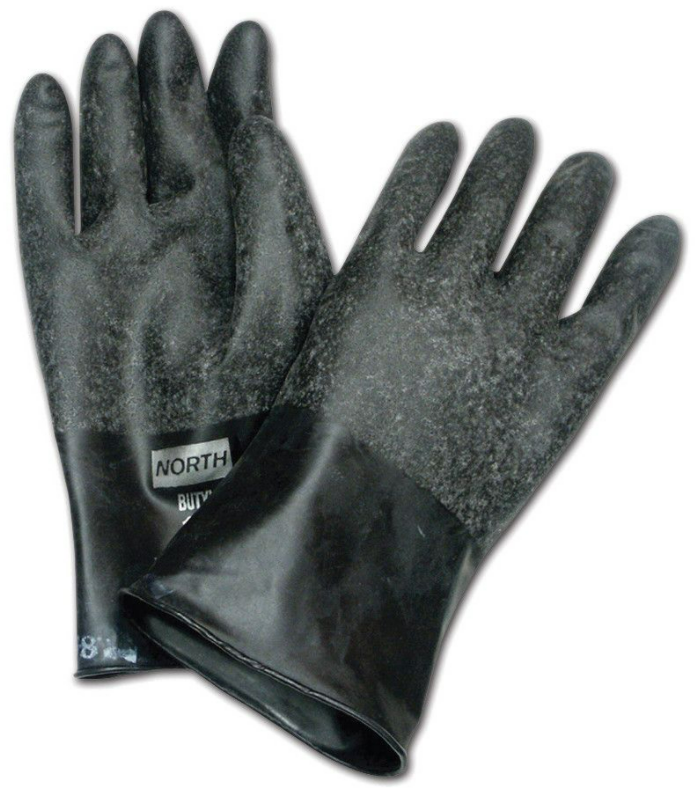 Honeywell North Butyl Chemical Resistant Gloves - 28cm Length - Pair - HW-B131R