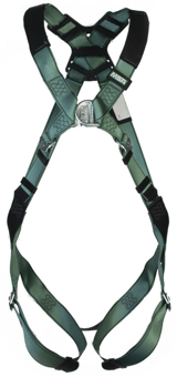 picture of MSA V-FORM Safety Harness Back/Chest D-Ring Qwik-Fit Leg Buckles STD - [MS-10205850]