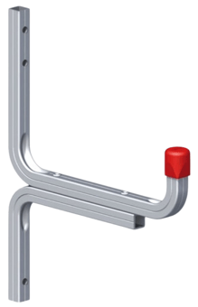 picture of Alfer Aluminium Wall Hook - 175 x 220mm - [PV-01905]