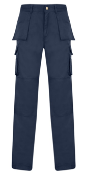 Picture of Absolute Apparel AA Utility Cargo Trousers - Tall Leg Navy Blue - AP-AA755T-NAV - (DISC-R)