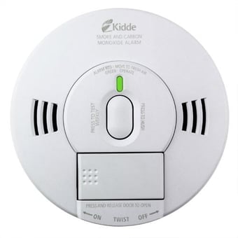 picture of Kidde Combination Carbon Monoxide and Smoke Alarm - 9V Battery Included - [KS-10SCO]