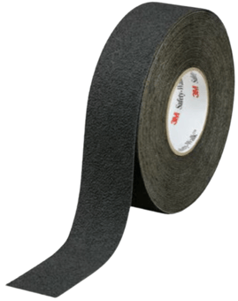 Picture of 3M Safety-Walk Resilient Medium Tape 300 Series - Black - 610 mm x 18.3 m - [3M-RESBK24]
