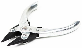 Picture of Maun Snipe Nose Serrated Jaws Parallel Plier 125 mm - [MU-4330-125]